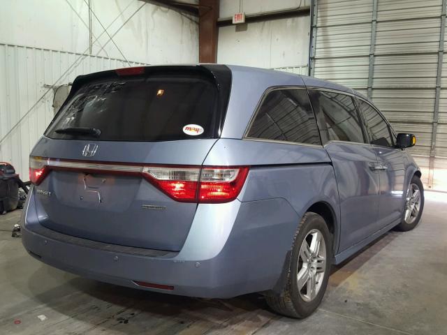 5FNRL5H94CB089673 - 2012 HONDA ODYSSEY TO BLUE photo 4