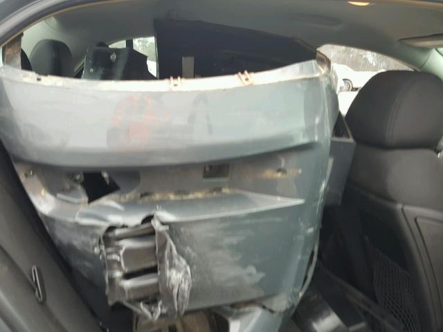 1G1ZH57B594206255 - 2009 CHEVROLET MALIBU 1LT ნაცრისფერი ფოტო 6