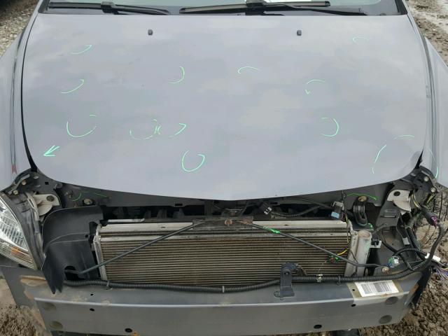 1G1ZH57B594206255 - 2009 CHEVROLET MALIBU 1LT ნაცრისფერი ფოტო 7