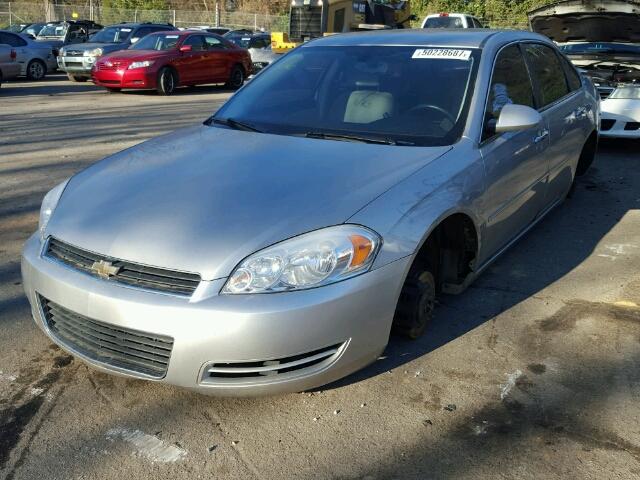 2G1WB58K779371379 - 2007 CHEVROLET IMPALA LS SILVER photo 2