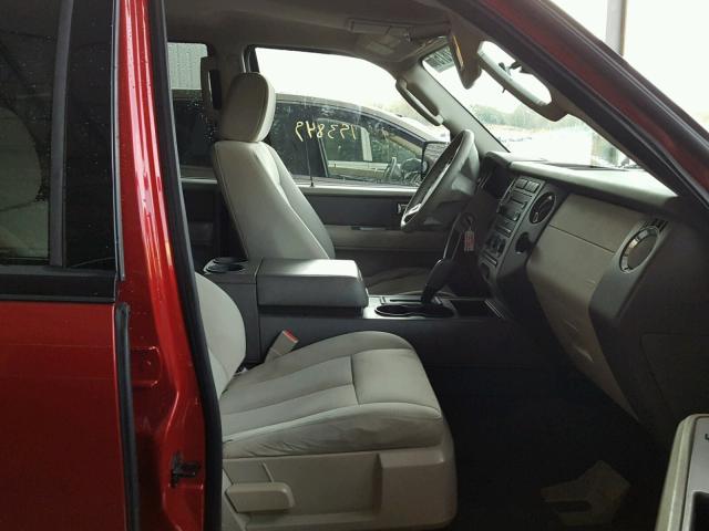 1FMFU16537LA96721 - 2007 FORD EXPEDITION RED photo 5