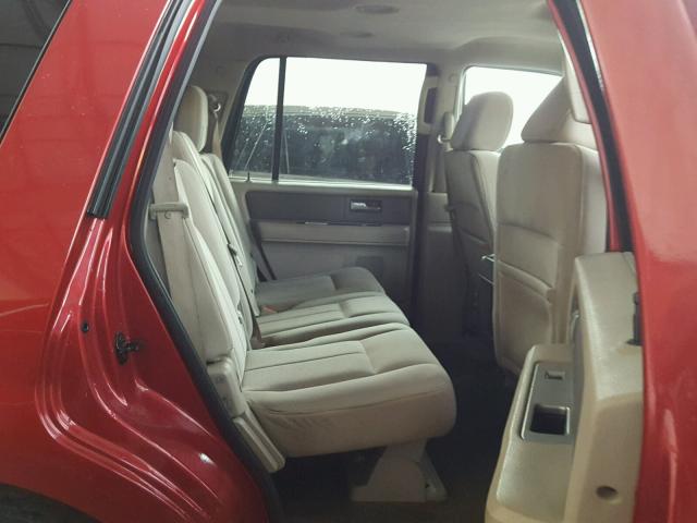 1FMFU16537LA96721 - 2007 FORD EXPEDITION RED photo 6