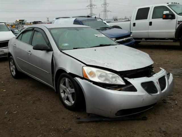 1G2ZG58N274147332 - 2007 PONTIAC G6 BASE SILVER photo 1