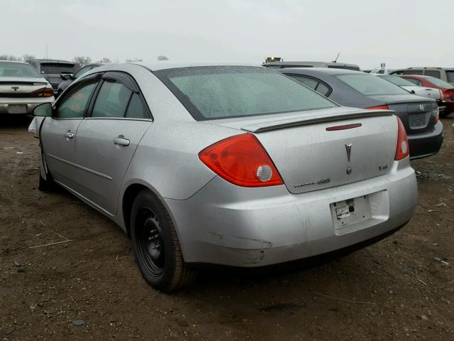 1G2ZG58N274147332 - 2007 PONTIAC G6 BASE SILVER photo 3