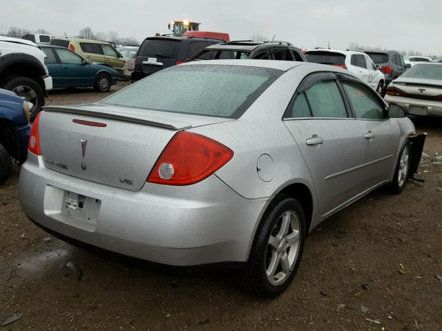 1G2ZG58N274147332 - 2007 PONTIAC G6 BASE SILVER photo 4