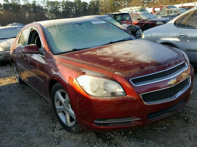 1G1ZD5EB6AF127376 - 2010 CHEVROLET MALIBU 2LT RED photo 1