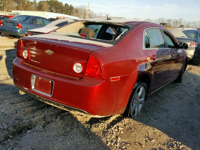 1G1ZD5EB6AF127376 - 2010 CHEVROLET MALIBU 2LT RED photo 4