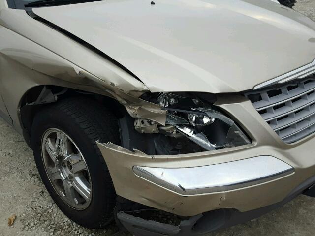 2A4GM68496R768999 - 2006 CHRYSLER PACIFICA T TAN photo 9