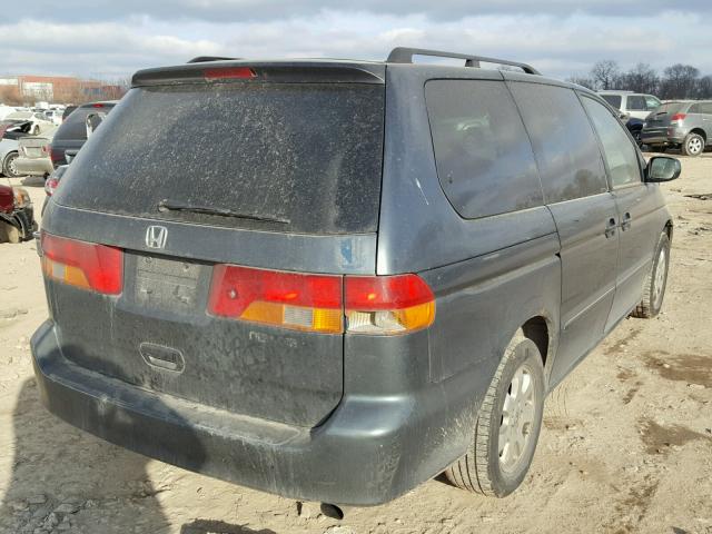 5FNRL18053B024499 - 2003 HONDA ODYSSEY EX GREEN photo 4