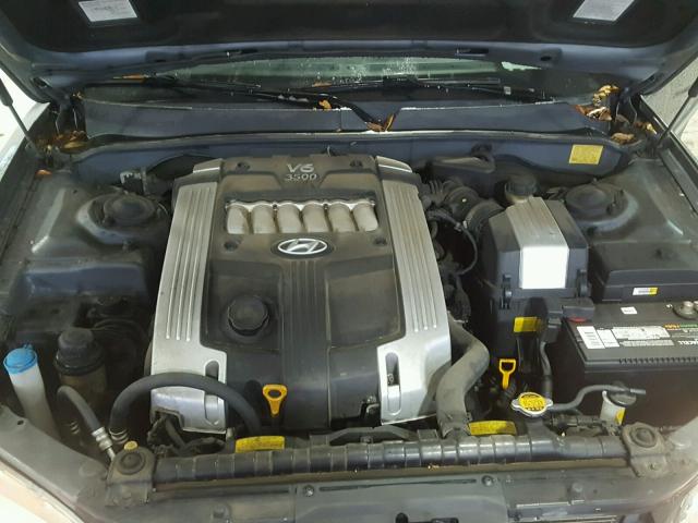 KMHFU45E64A356541 - 2004 HYUNDAI XG 350 GRAY photo 7