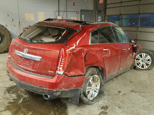 3GYFNEE37FS572965 - 2015 CADILLAC SRX LUXURY RED photo 4