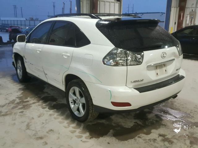 JTJGA31UX40035131 - 2004 LEXUS RX 330 WHITE photo 3