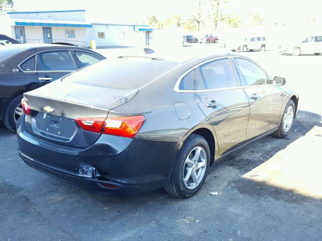1G1ZB5ST0HF210587 - 2017 CHEVROLET MALIBU LS CHARCOAL photo 4