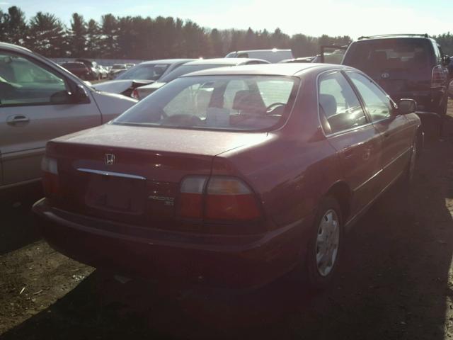 1HGCD5637TA045324 - 1996 HONDA ACCORD LX RED photo 4