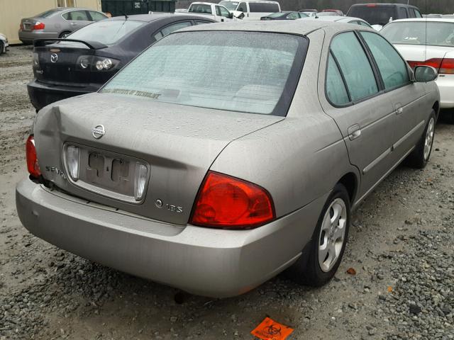 3N1CB51D34L874909 - 2004 NISSAN SENTRA 1.8 GRAY photo 4