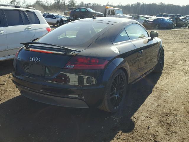 TRUAF38J781026642 - 2008 AUDI TT 2.0T BLACK photo 4