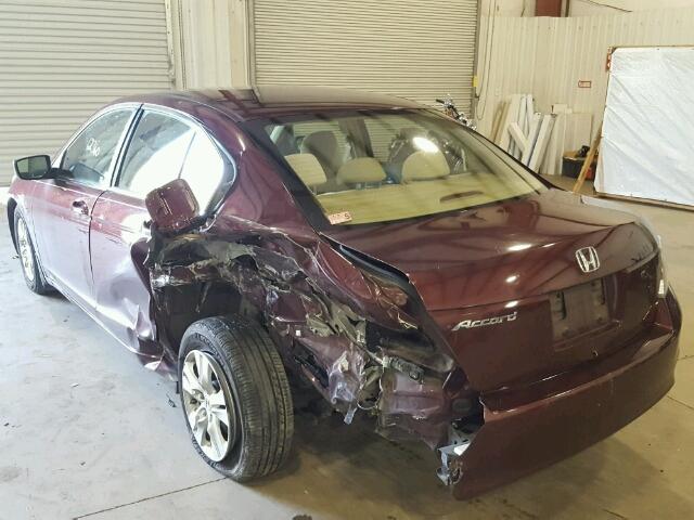 JHMCP26438C072771 - 2008 HONDA ACCORD LXP RED photo 3