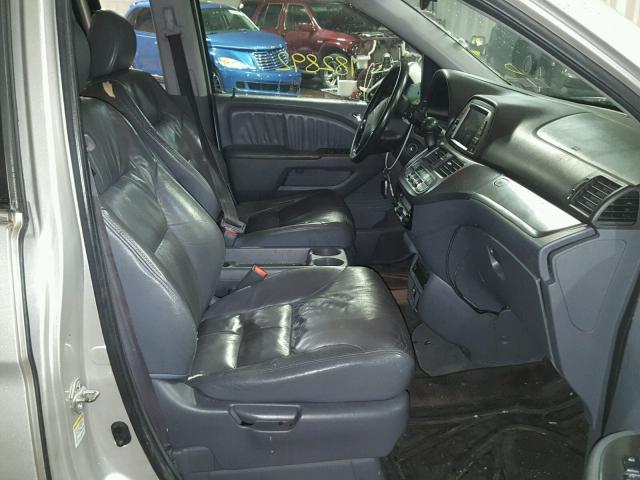 5FNRL38707B417387 - 2007 HONDA ODYSSEY EX SILVER photo 5