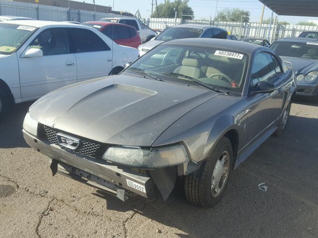 1FAFP40451F258860 - 2001 FORD MUSTANG GOLD photo 2