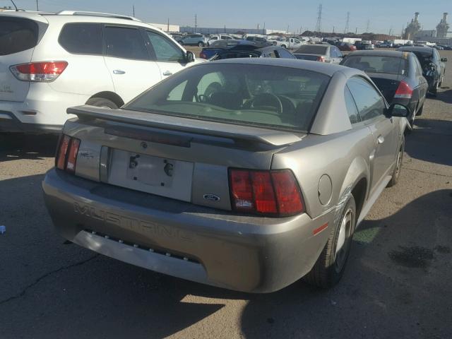 1FAFP40451F258860 - 2001 FORD MUSTANG GOLD photo 4