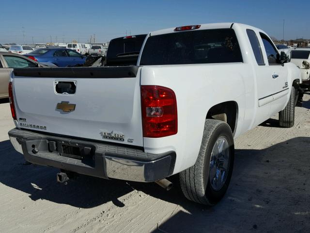 2GCEC290191120385 - 2009 CHEVROLET SILVERADO SILVER photo 4