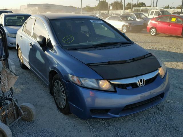 19XFA1F39AE060124 - 2010 HONDA CIVIC VP BLUE photo 1