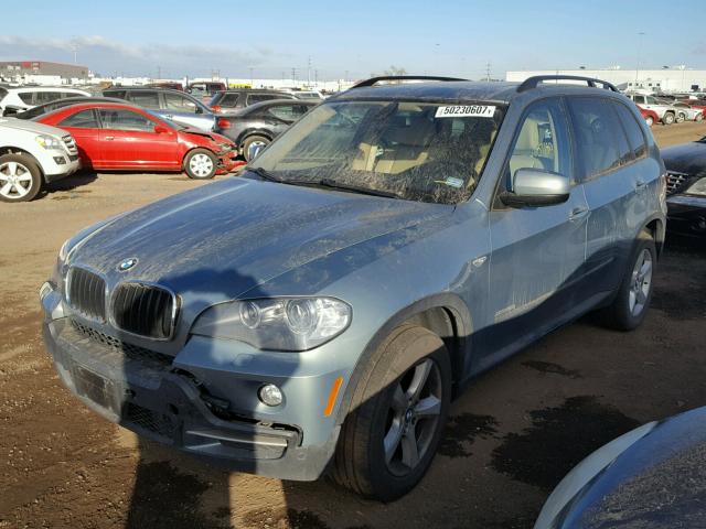 5UXFE43579L271819 - 2009 BMW X5 XDRIVE3 GRAY photo 2