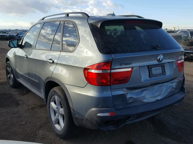 5UXFE43579L271819 - 2009 BMW X5 XDRIVE3 GRAY photo 3