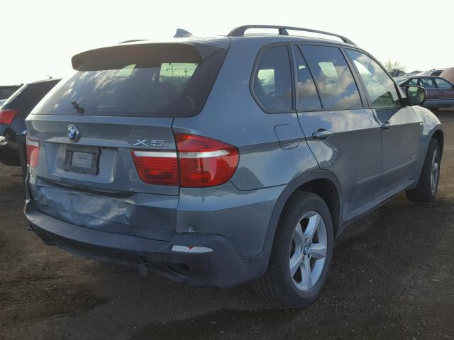 5UXFE43579L271819 - 2009 BMW X5 XDRIVE3 GRAY photo 4