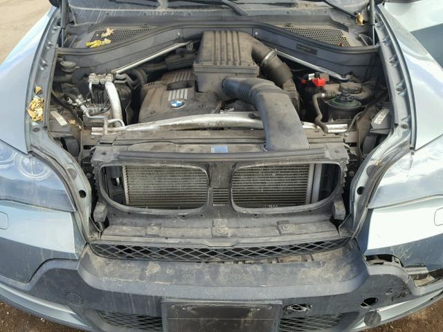 5UXFE43579L271819 - 2009 BMW X5 XDRIVE3 GRAY photo 7