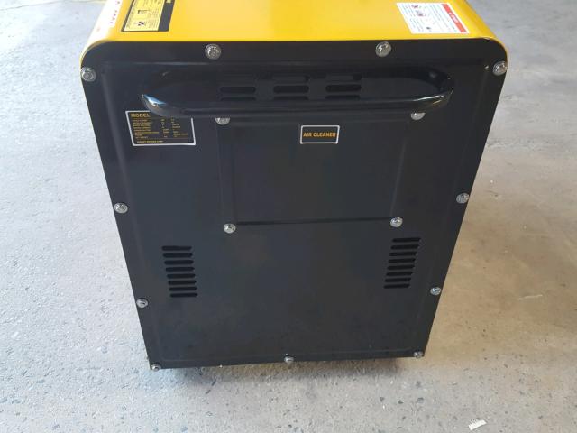 D180300324 - 2018 SUMM GENERATOR YELLOW photo 5