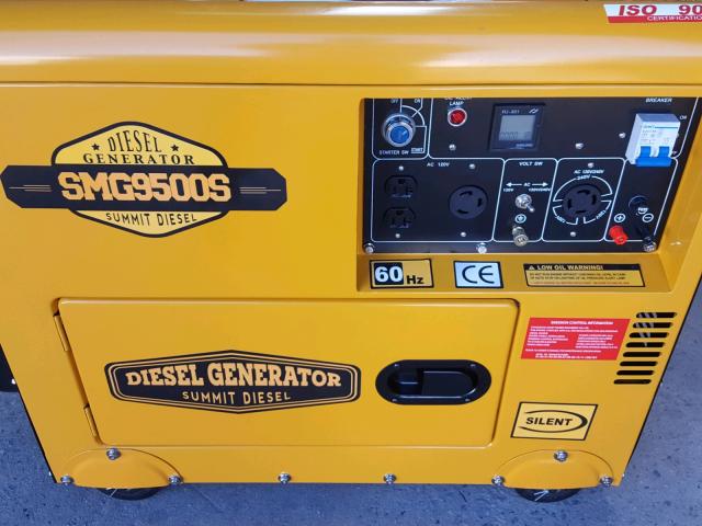 D180300324 - 2018 SUMM GENERATOR YELLOW photo 9