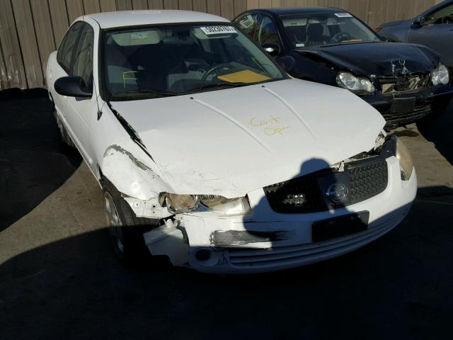 3N1CB51D76L624107 - 2006 NISSAN SENTRA 1.8 WHITE photo 1