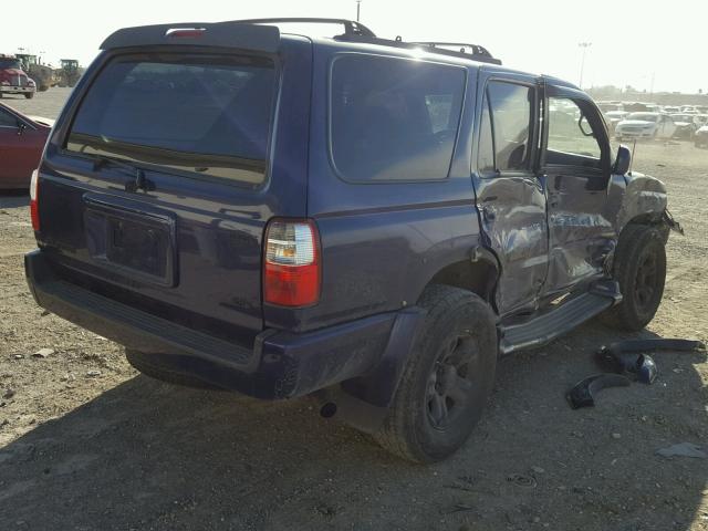 JT3GN86R320248870 - 2002 TOYOTA 4RUNNER SR BLUE photo 4