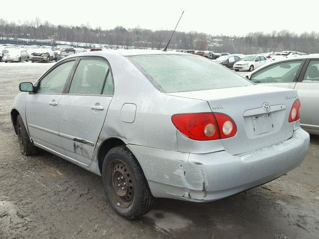 2T1BR32E06C654066 - 2006 TOYOTA COROLLA CE SILVER photo 3