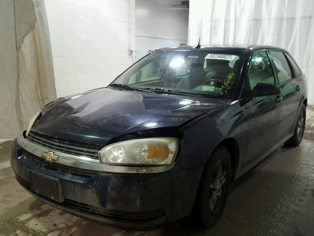 1G1ZT64855F156310 - 2005 CHEVROLET MALIBU MAX 蓝色 照片 2