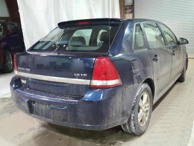 1G1ZT64855F156310 - 2005 CHEVROLET MALIBU MAX 蓝色 照片 4