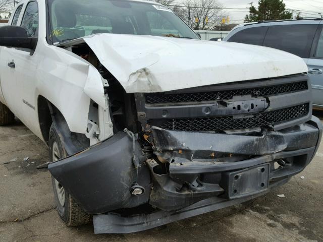 1GCEK19C58Z205839 - 2008 CHEVROLET SILVERADO WHITE photo 9