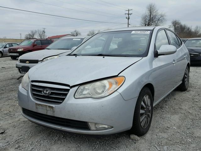 KMHDU46D27U247672 - 2007 HYUNDAI ELANTRA GL SILVER photo 2