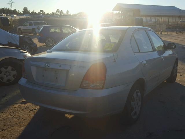 KMHDN46D76U364899 - 2006 HYUNDAI ELANTRA GL GRAY photo 4