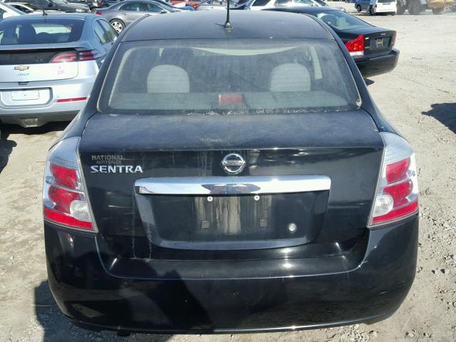 3N1AB6AP5AL702769 - 2010 NISSAN SENTRA 2.0 BLACK photo 9