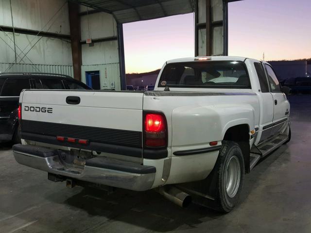 1B7MC3363XJ639004 - 1999 DODGE RAM 3500 WHITE photo 4