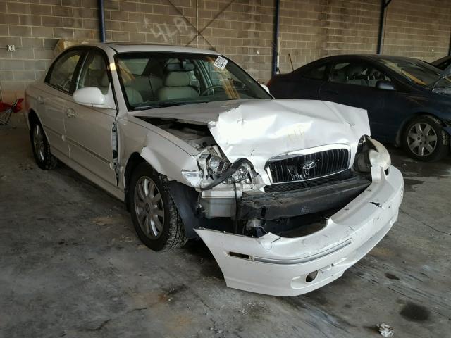 KMHWF35H04A998946 - 2004 HYUNDAI SONATA GLS WHITE photo 1