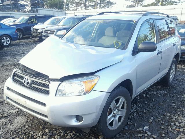 JTMBD33V176031187 - 2007 TOYOTA RAV4 SILVER photo 2