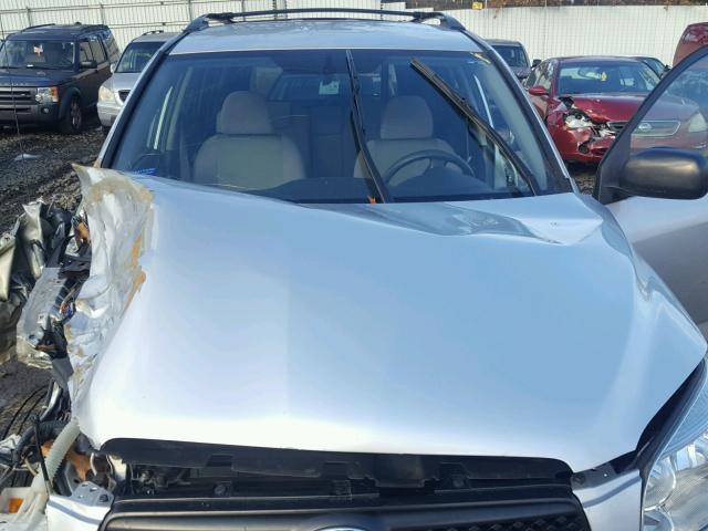 JTMBD33V176031187 - 2007 TOYOTA RAV4 SILVER photo 7