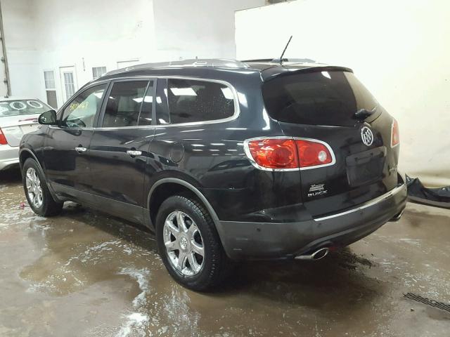 5GAER23768J301606 - 2008 BUICK ENCLAVE CX BLACK photo 3