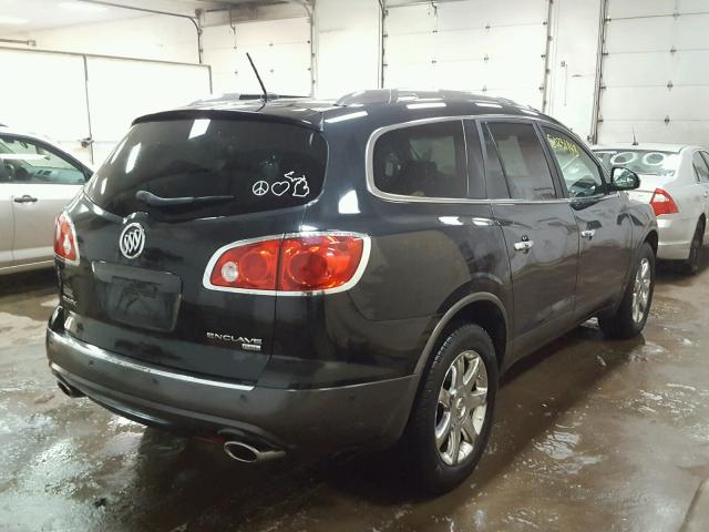 5GAER23768J301606 - 2008 BUICK ENCLAVE CX BLACK photo 4