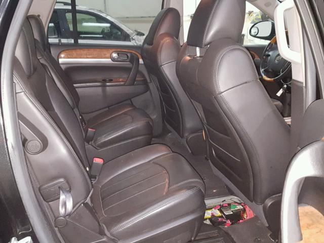 5GAER23768J301606 - 2008 BUICK ENCLAVE CX BLACK photo 6