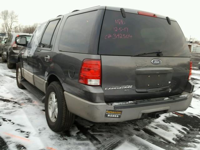 1FMFU16W53LB94877 - 2003 FORD EXPEDITION GRAY photo 3