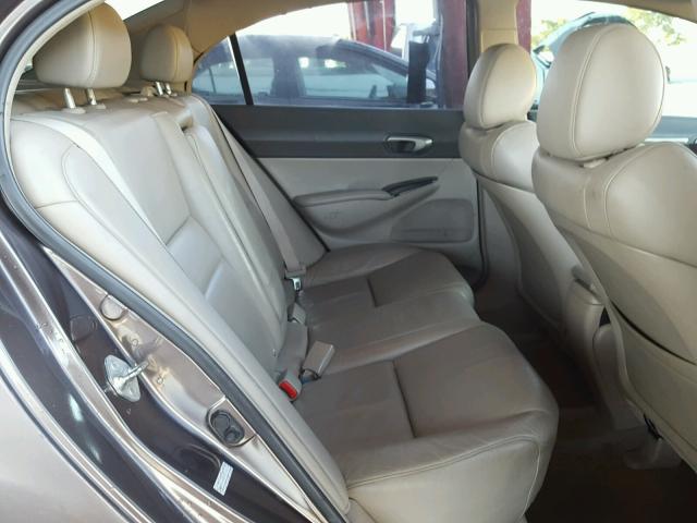 2HGFA16939H519301 - 2009 HONDA CIVIC EXL 棕色 照片 6